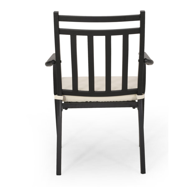 Gracie Oaks Johnstown Patio Dining Chair with Cushion & Reviews Wayfair